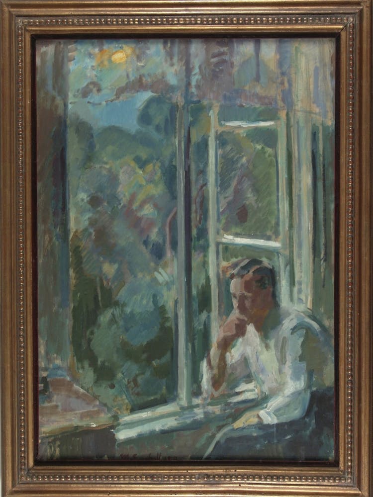 By The Window, 1919, By Magnus Enckell