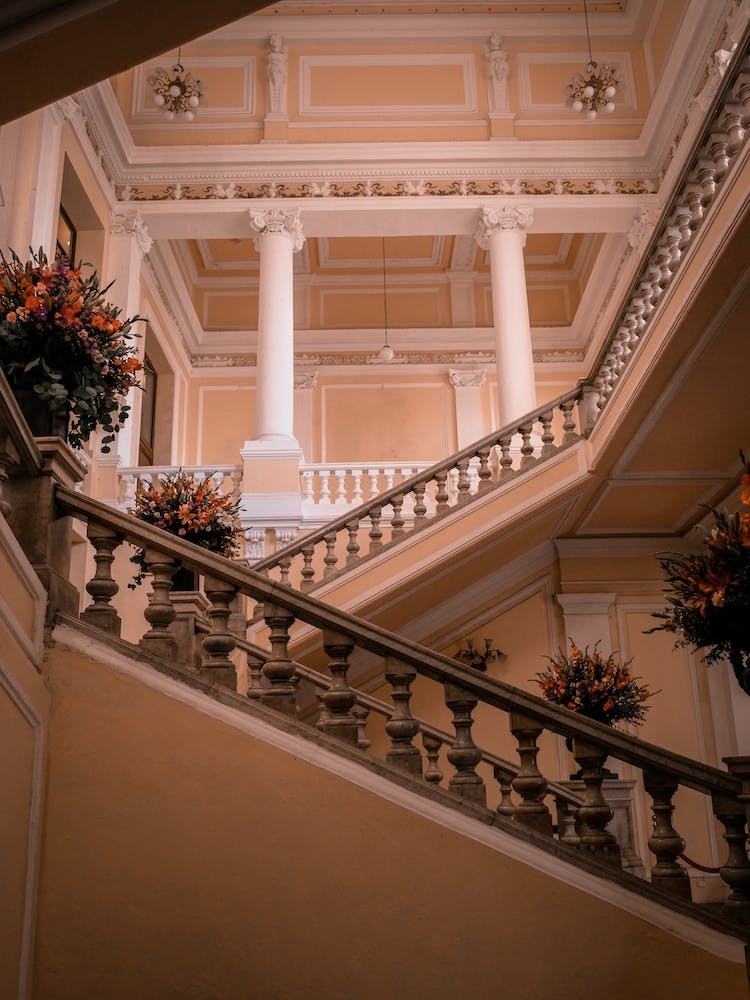 Pastel Staircase In Merida Mexico