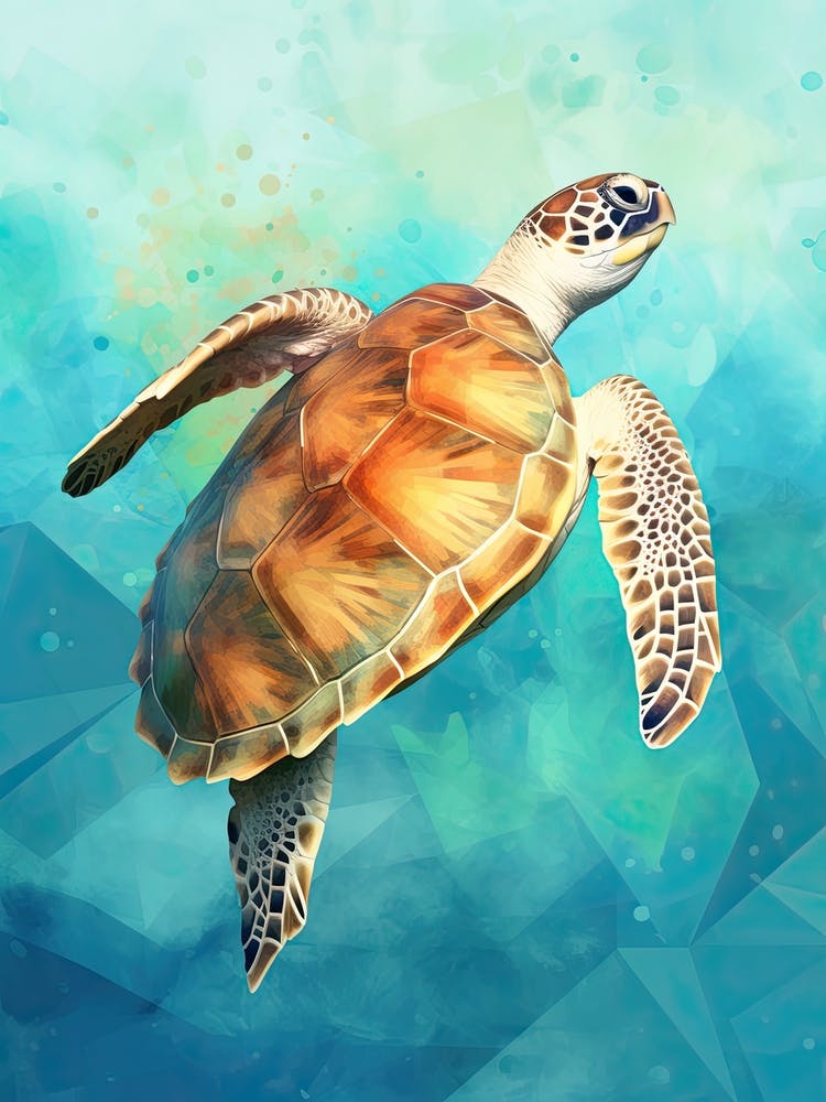 Sea Turtle Painting