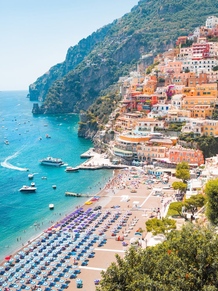 Summer On Positano Beach