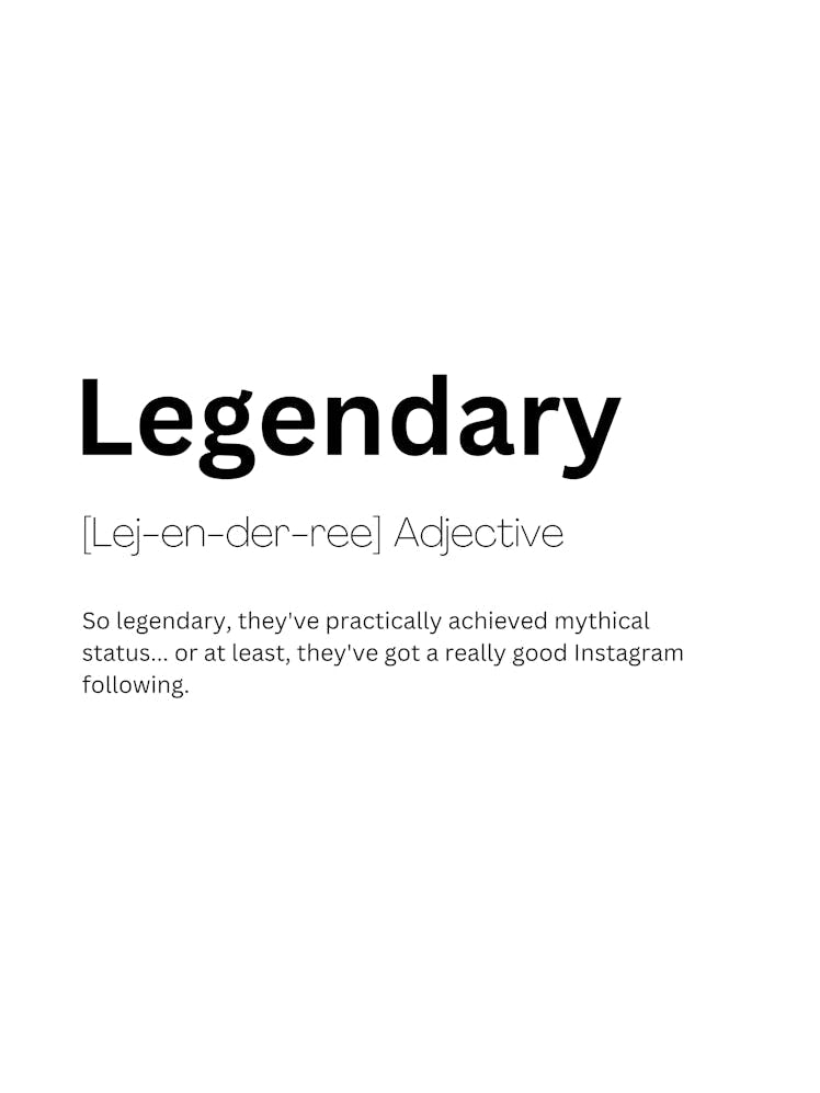 Legendary Definition Meaning 1