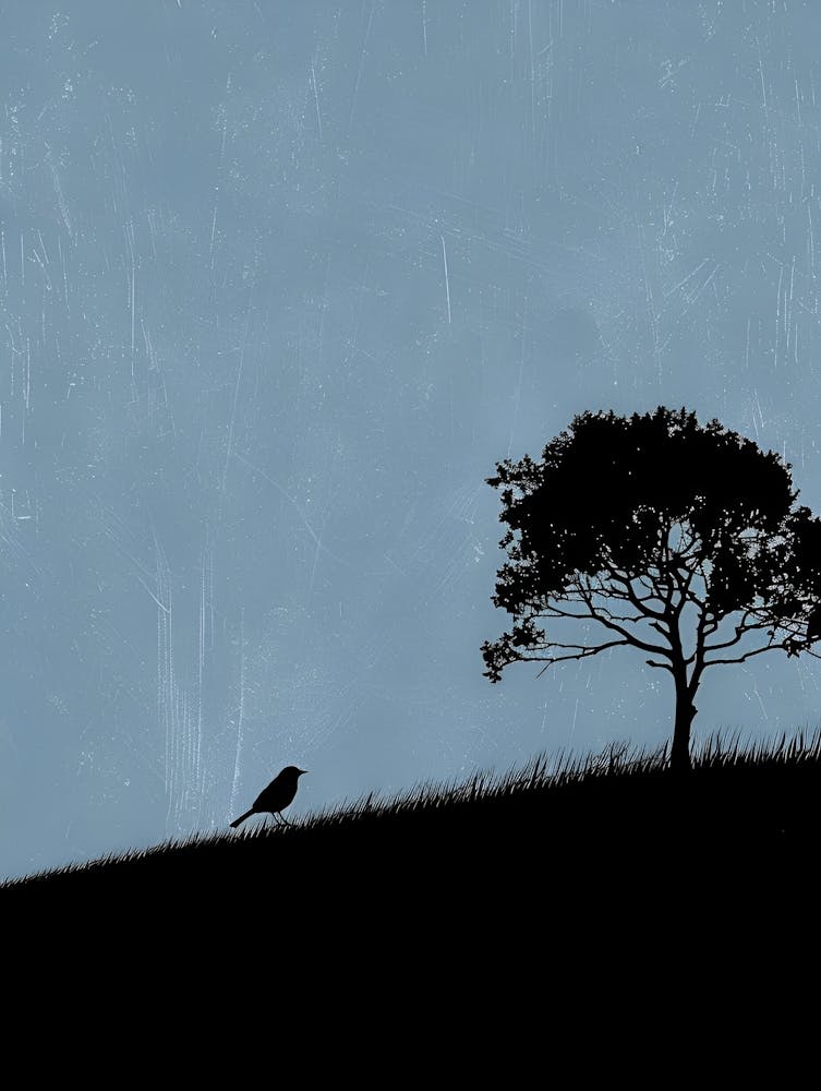 Silhouette Of A Tree