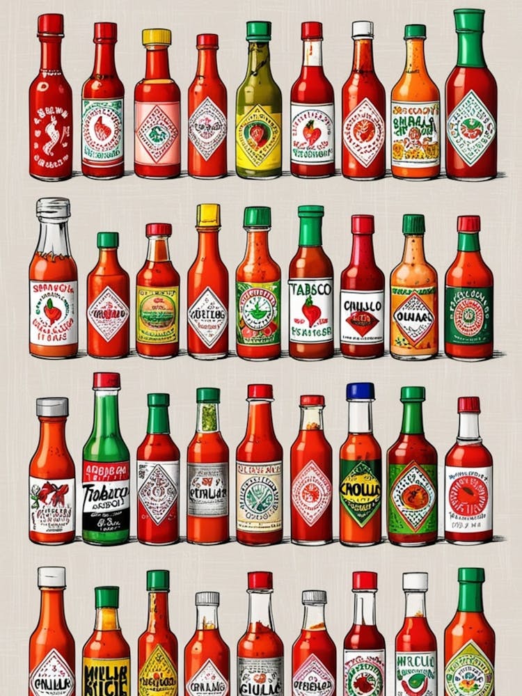 Hot Sauce Bottles