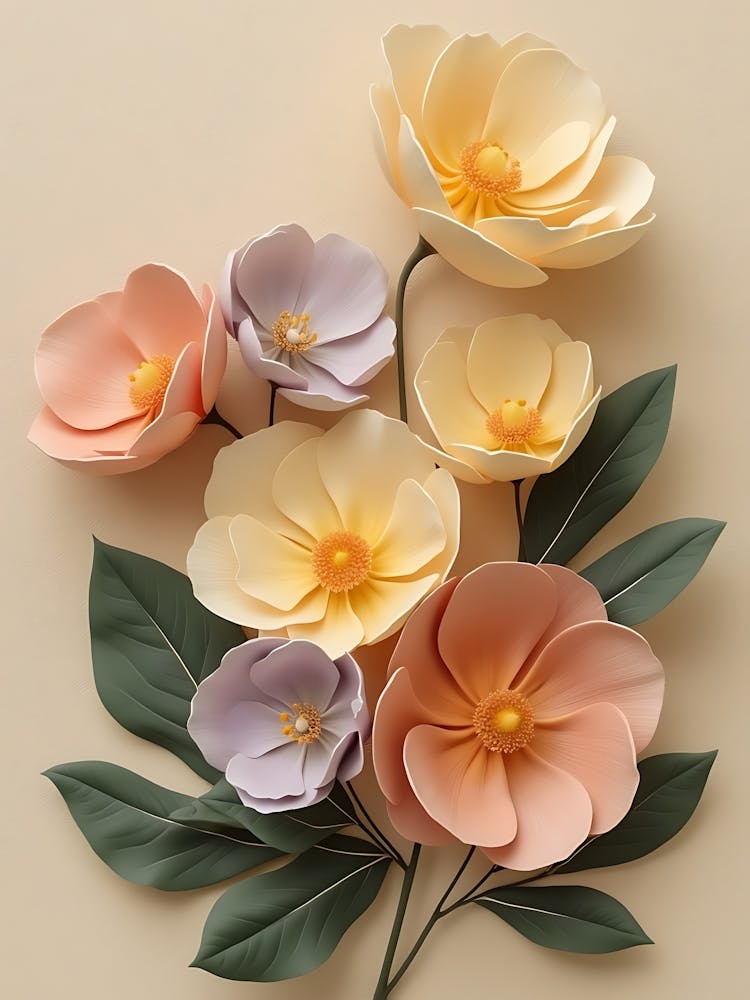 Paper Flowers 4