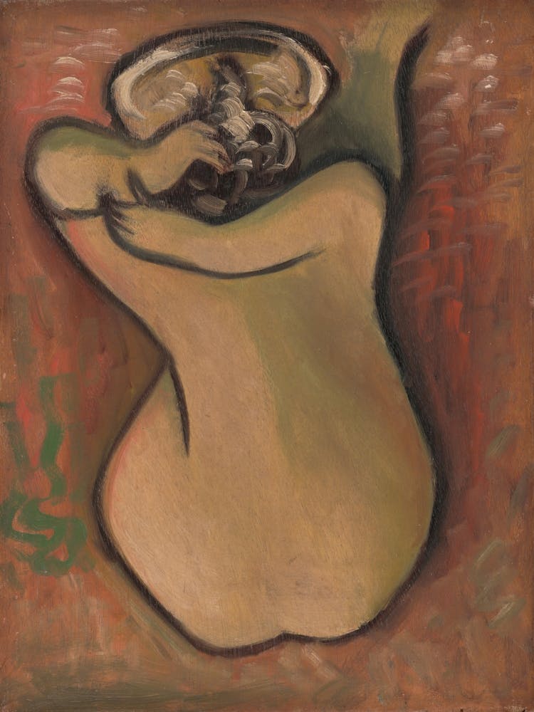 Woman Washing Herself, Mikuláš Galanda