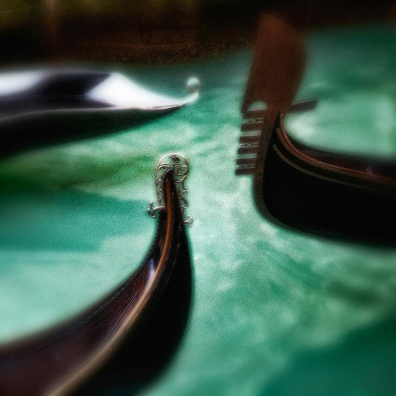 Gondola Prows Of Venice Square