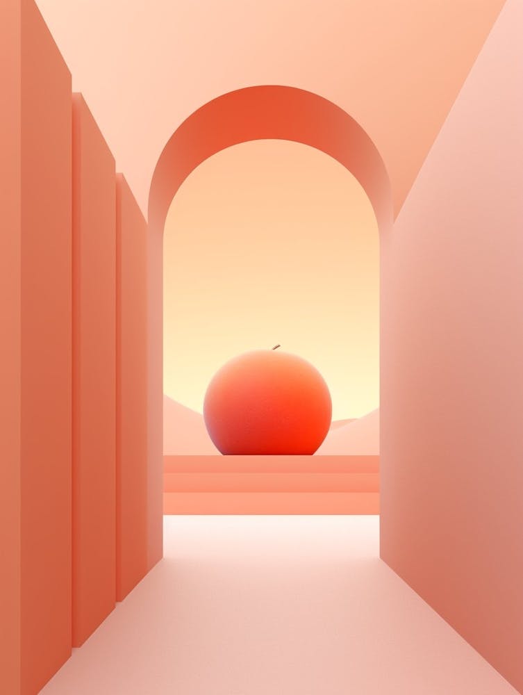 Minimalist Geometry Abstract Illustration 21
