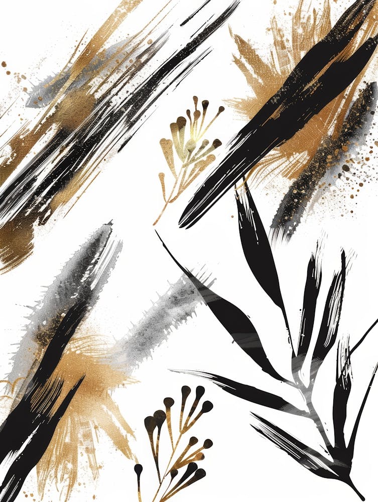 Abstract Brushstrokes 21