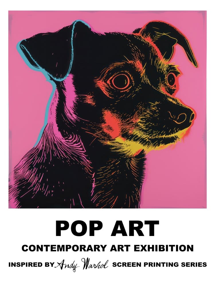 Dog Pop Art 3