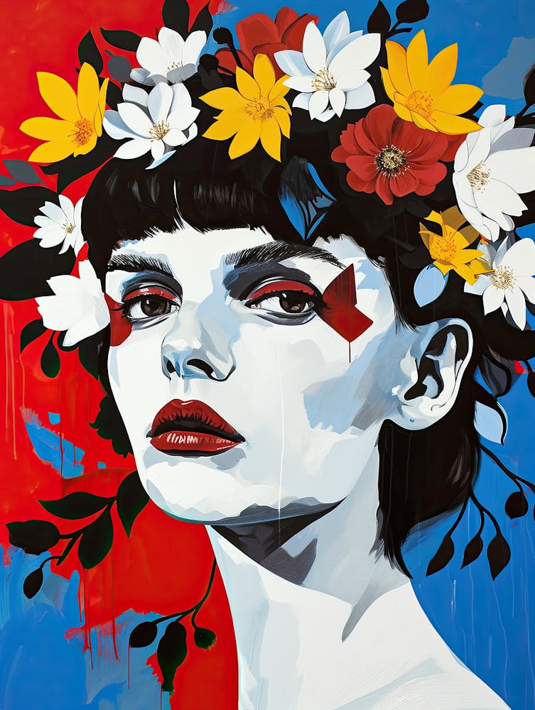 Flower Girl, Pop Art