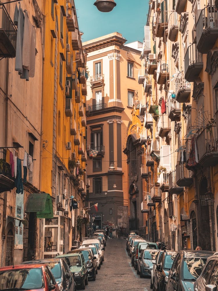 Napoli Street, Italy