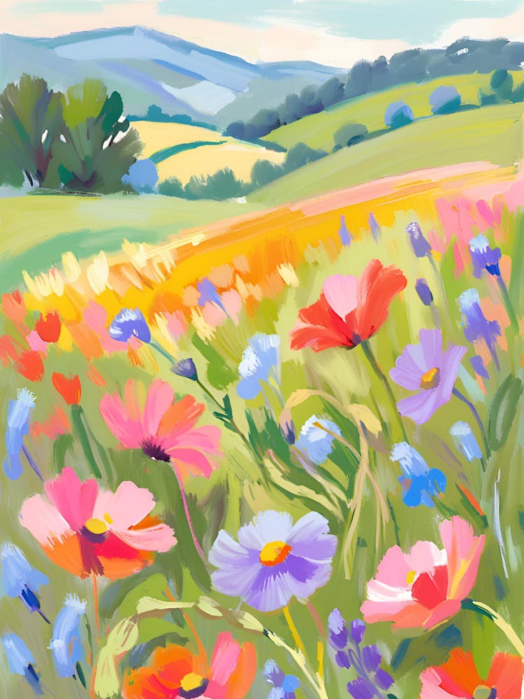 Poppies In The Meadow 3