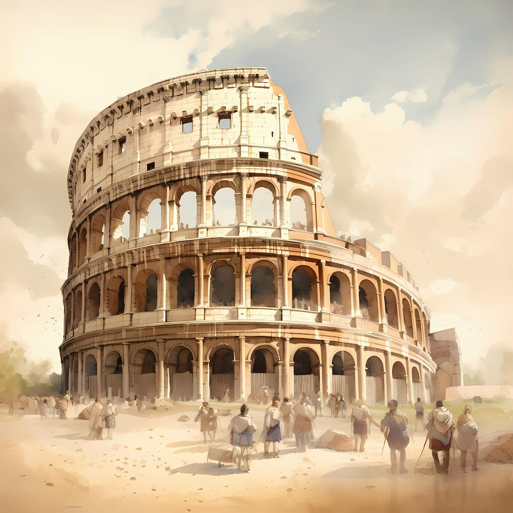 Tribute to the Colosseum