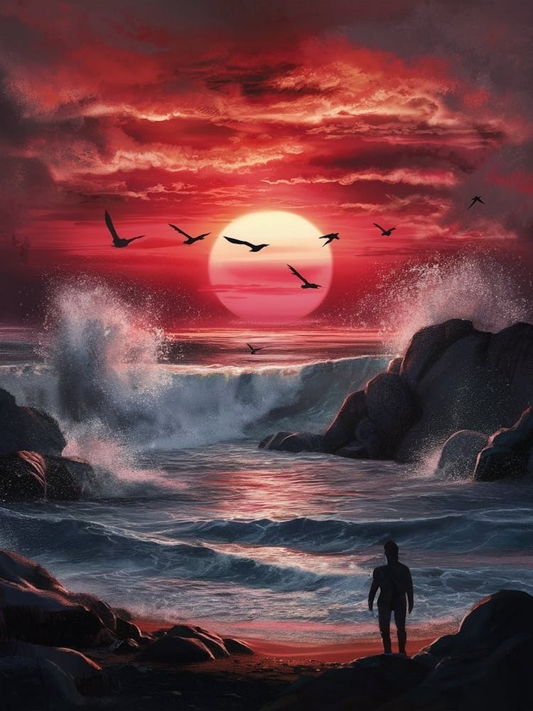 Sunset At The Beach 10