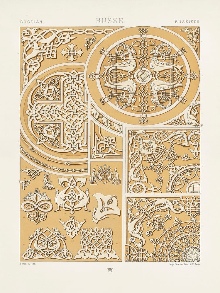 Russian Pattern, Albert Racine (3) 1