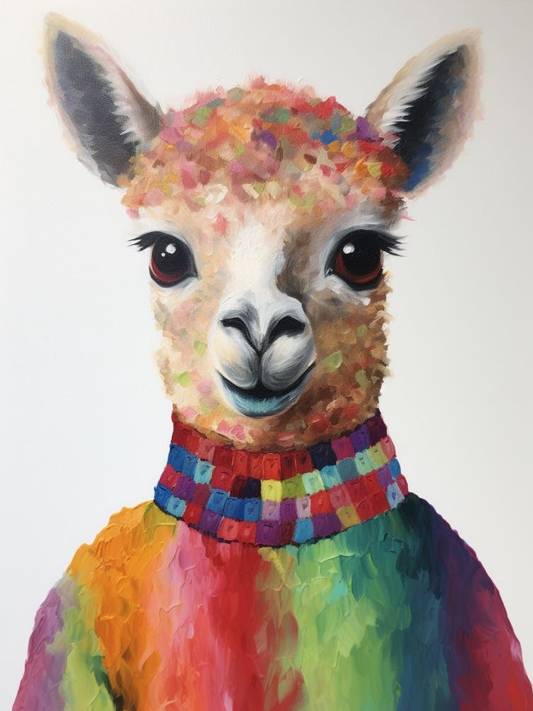 Baby Animal Wearing Sweater Alpaca5