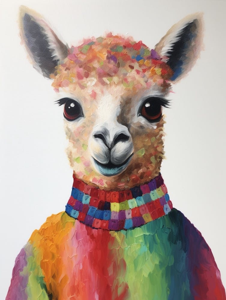 Baby Animal Wearing Sweater Alpaca5