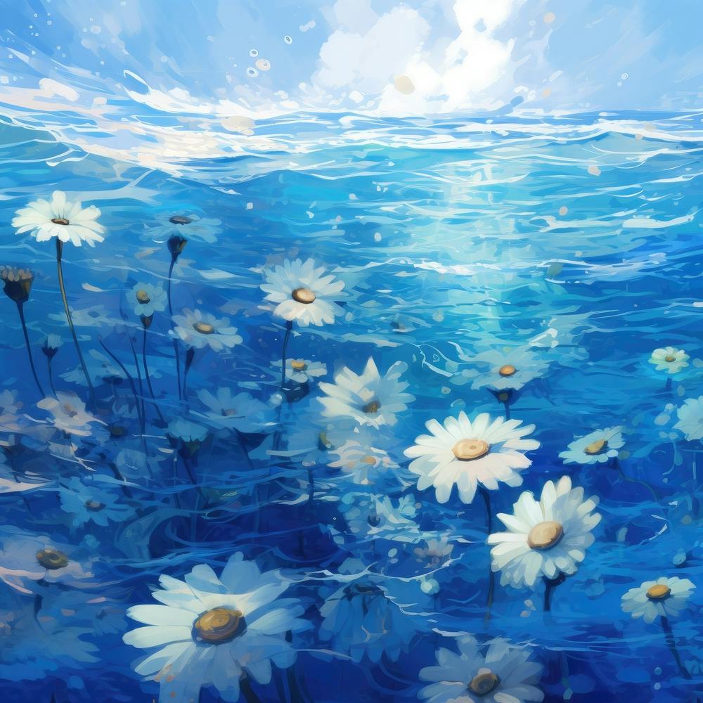 Daisies In The Water 5