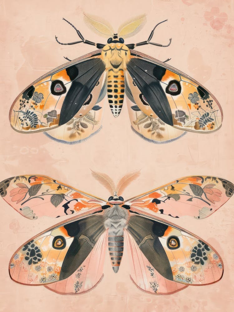 Spring Butterflies William Morris Style 8