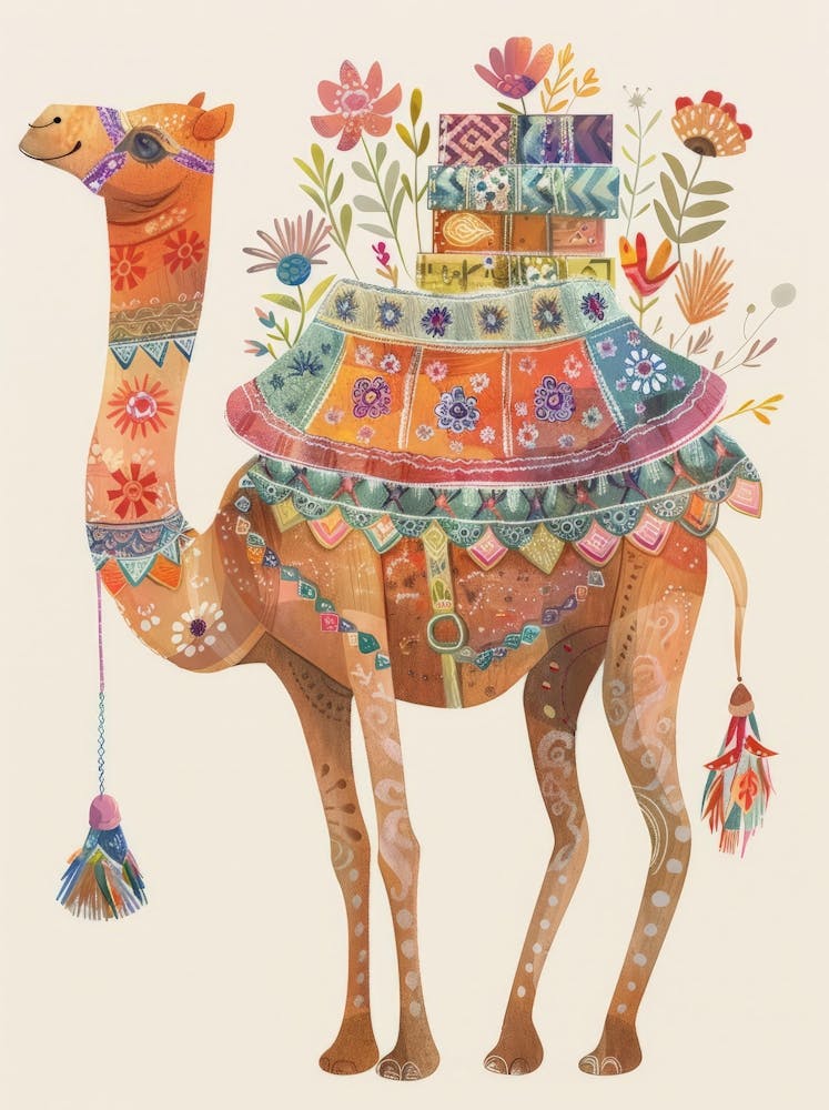 Camel With Gifts 4