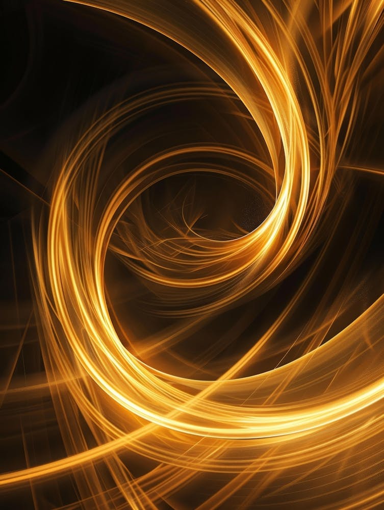 Abstract Golden Spiral