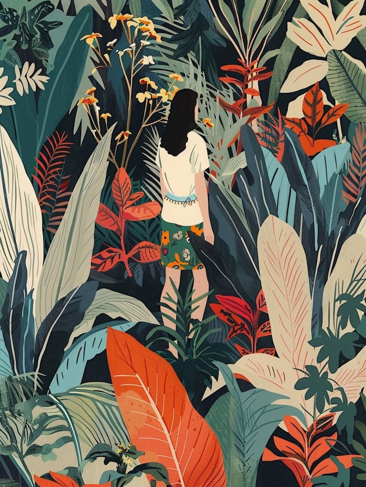 In The Garden Bodnant Gardens 1