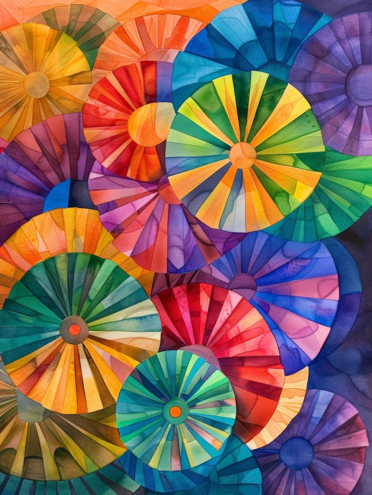 Colorful Umbrellas 1