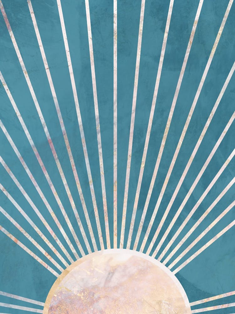 Sun Rays Canvas  Print