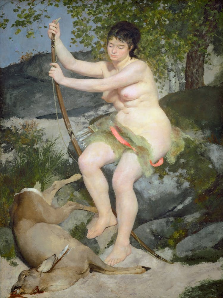 Diana (1867), Pierre Auguste Renoir