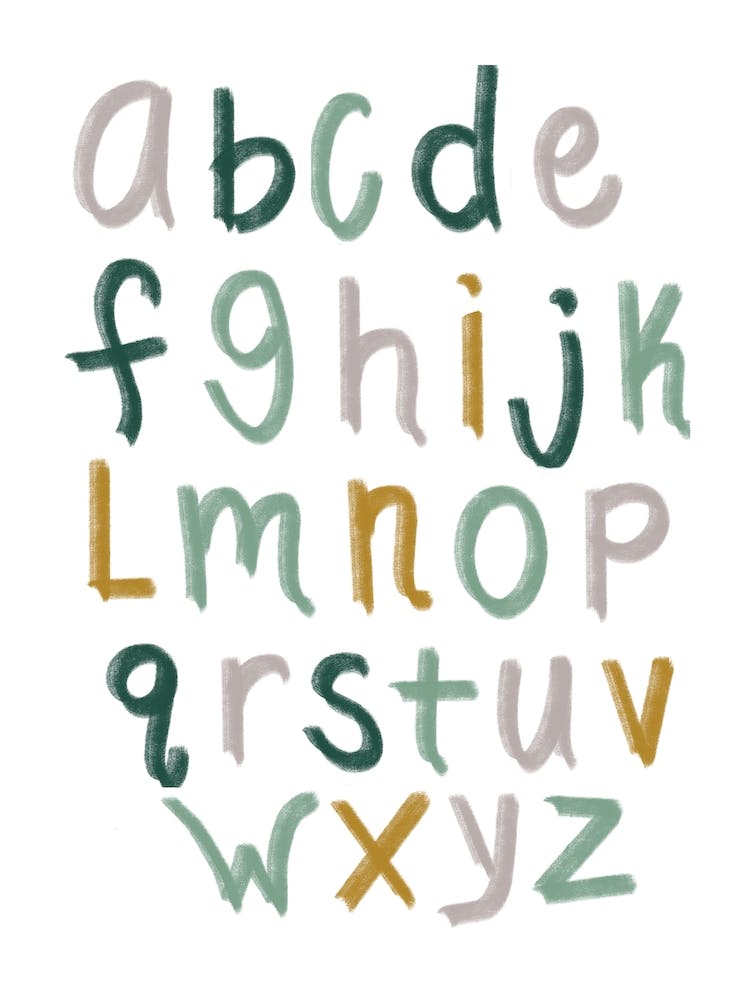 Woodland Alphabet
