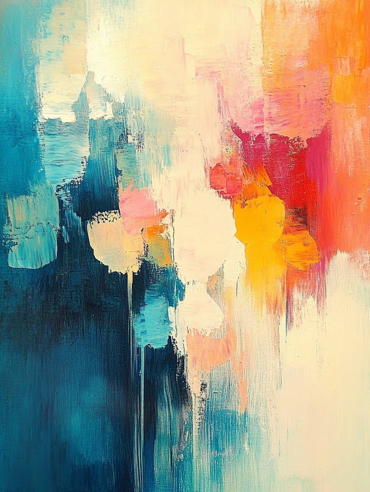 Abstract Oil Painting Background