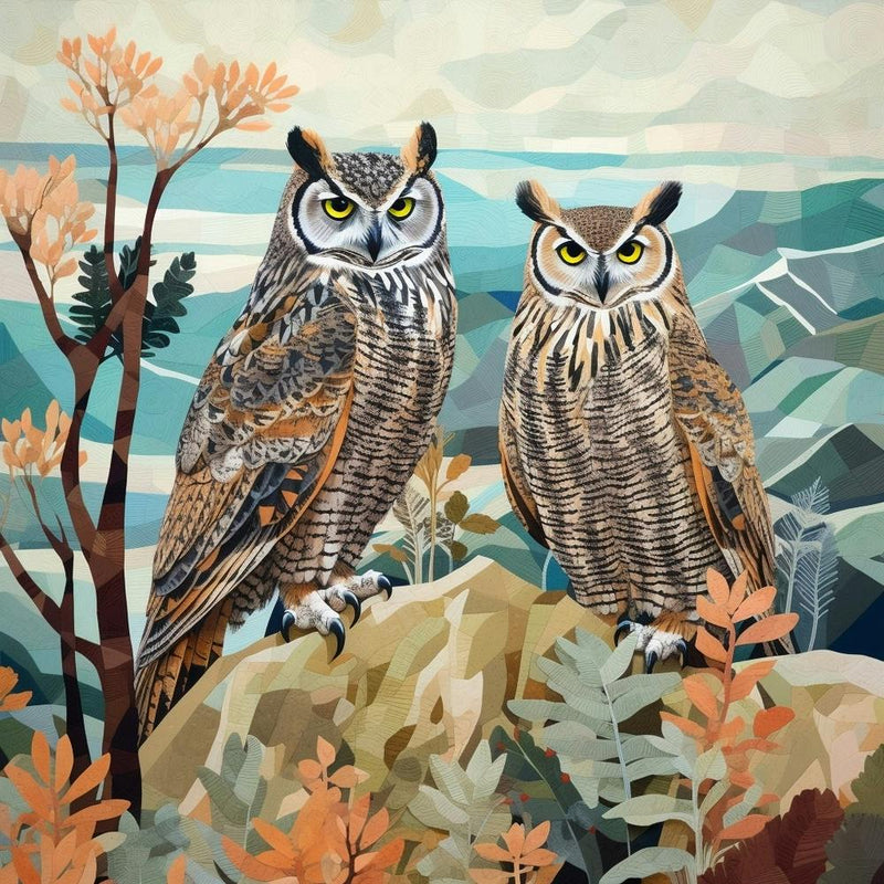 Bird In Nature Great Horned Owl 4