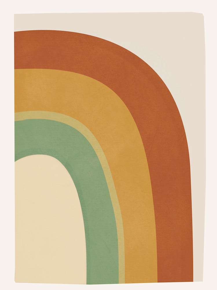 Colorful Abstract Rainbow 1