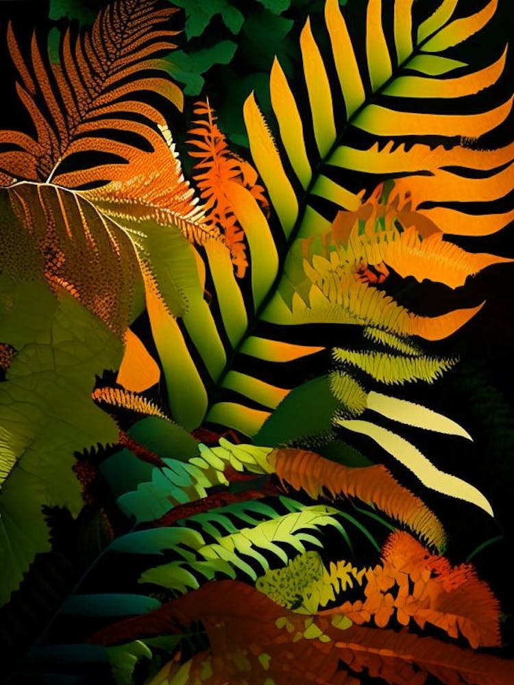 Autumn Fern Vibrant