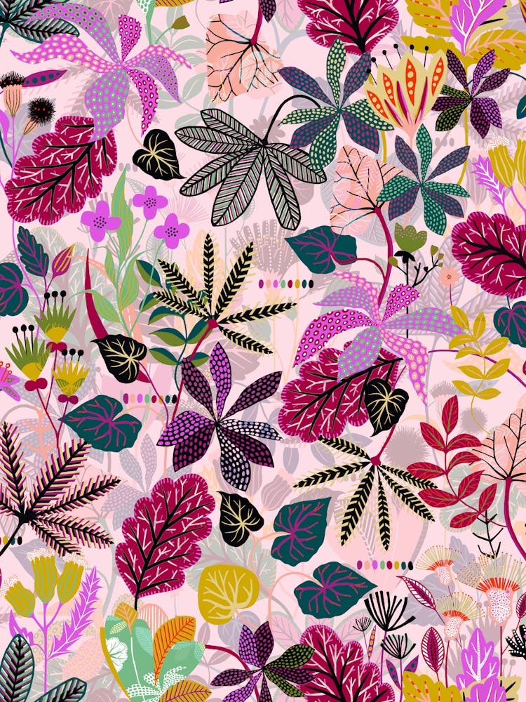 Gardenia - Pink Grün