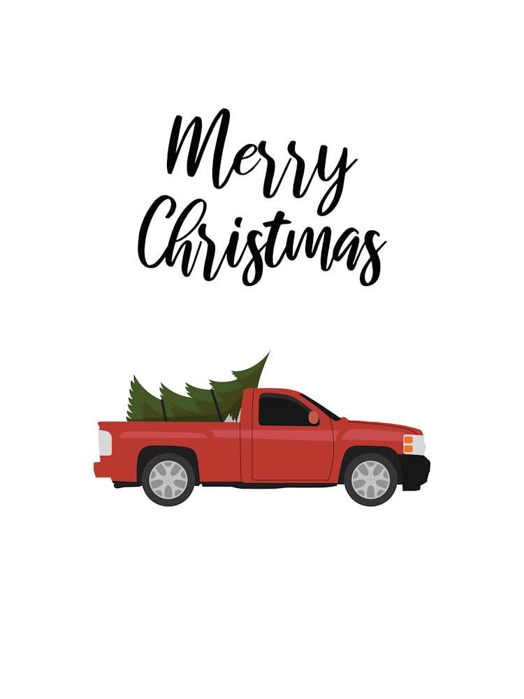 Merry Christmas Truck