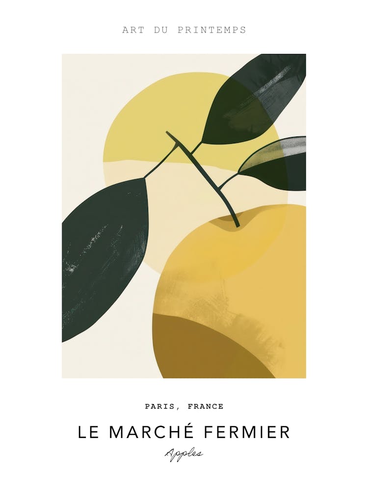 Apples Le Marche Fermier Poster 4