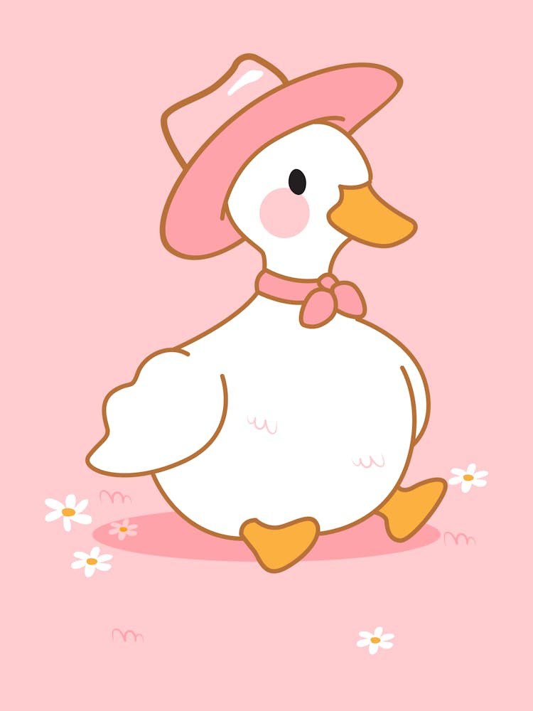 Duck In A Hat