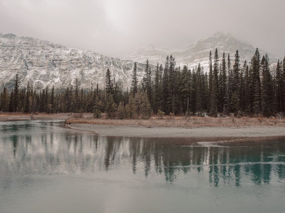 Winter River Scenery