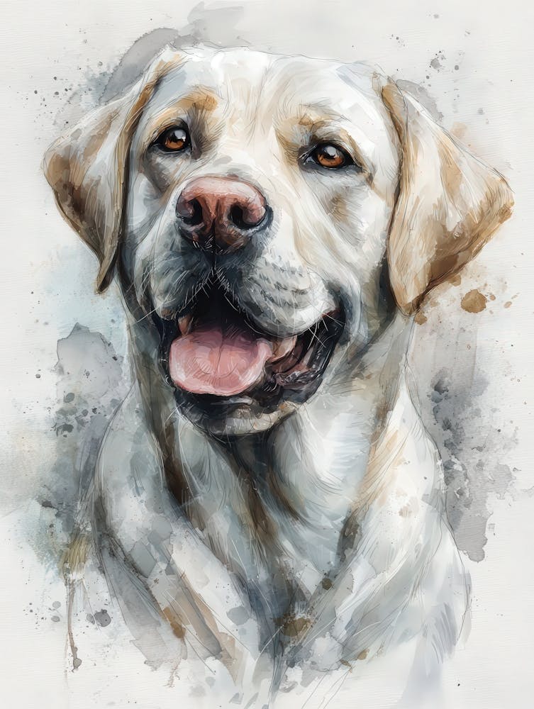 Aihrgdesign Isolated Watercolor Painting Of Dog Portraits Lab D9512b20 60c8 4d7c B799 4b87ef0c85e3 0