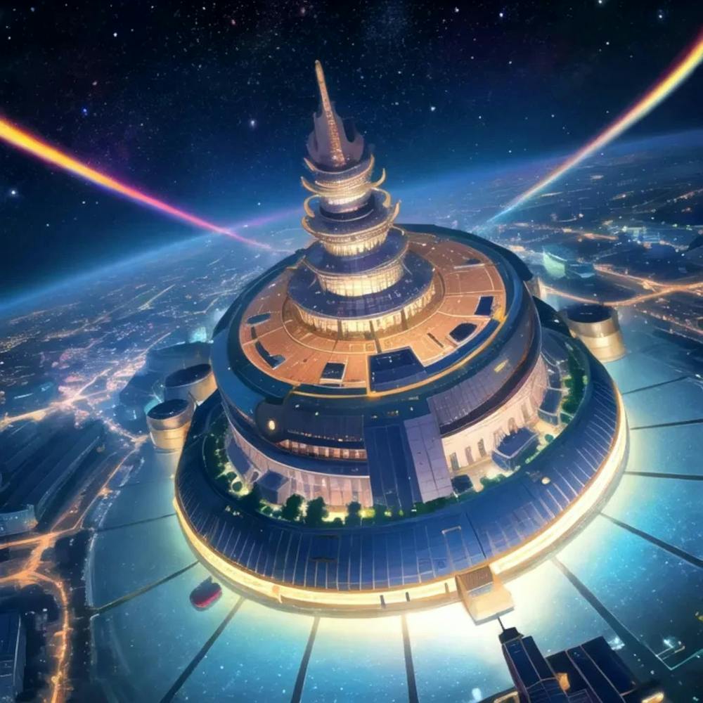 Futuristic Mansion of the Elites