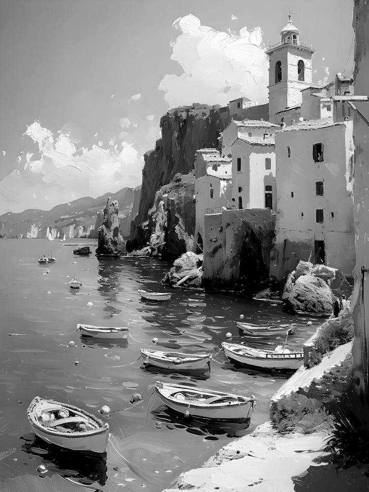 Black And White Painting 65
