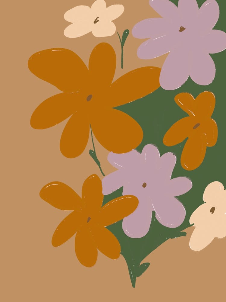 Pastel garden 1