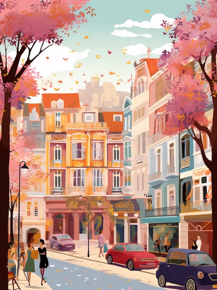 Santander Spain 7 Illustration