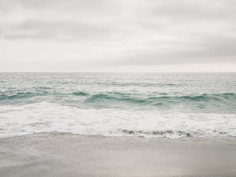 Cloudy Beach View