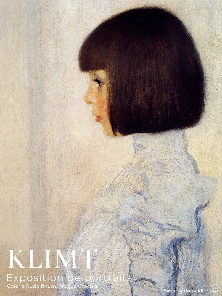 Portrait Of Helene Klimt, Gustav Klimt