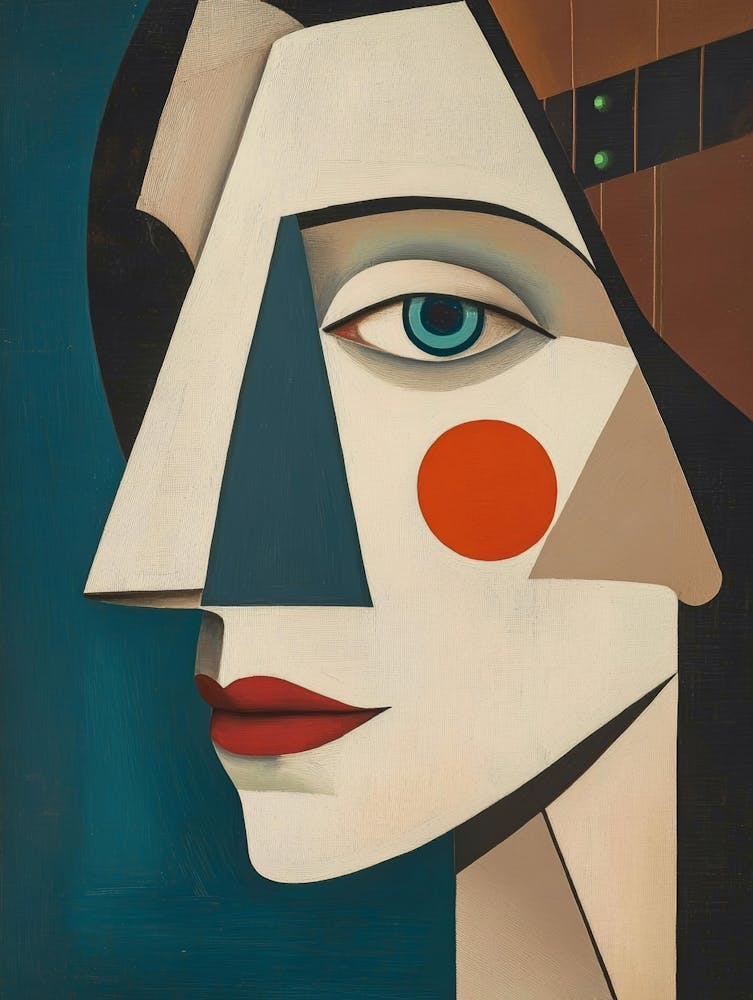 Abstract Woman'S Face 27