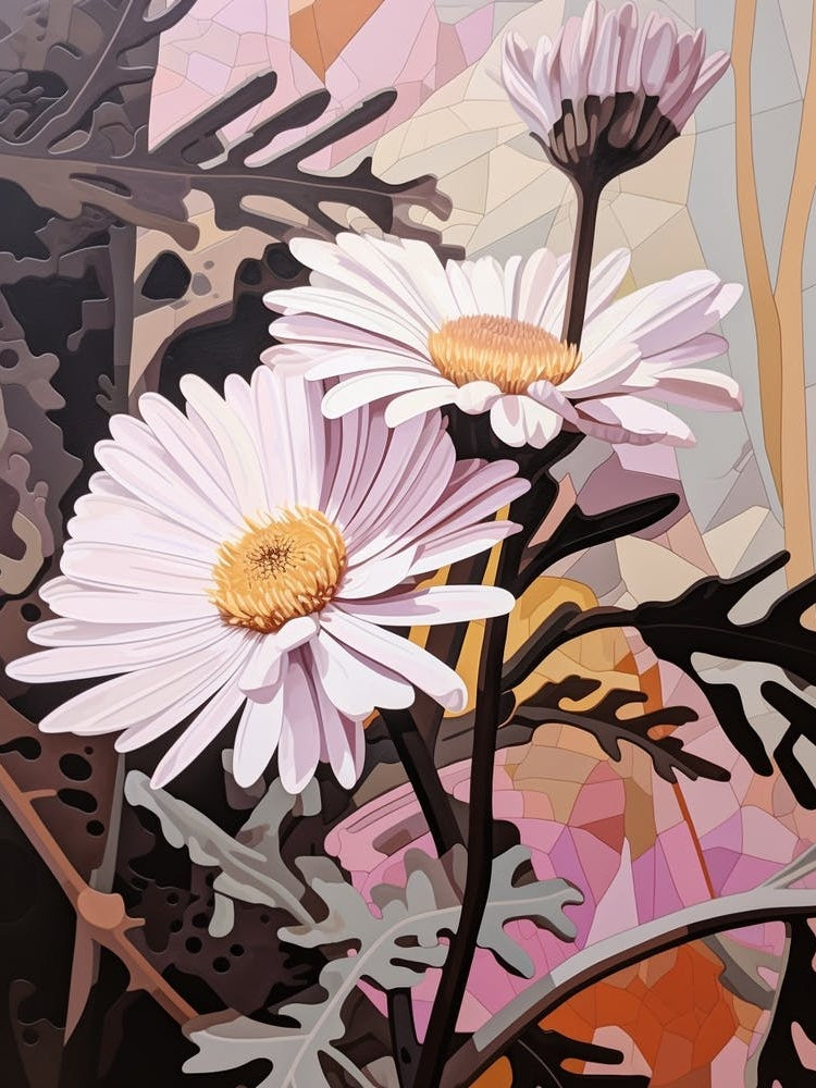 Flower Illustration Asters 1