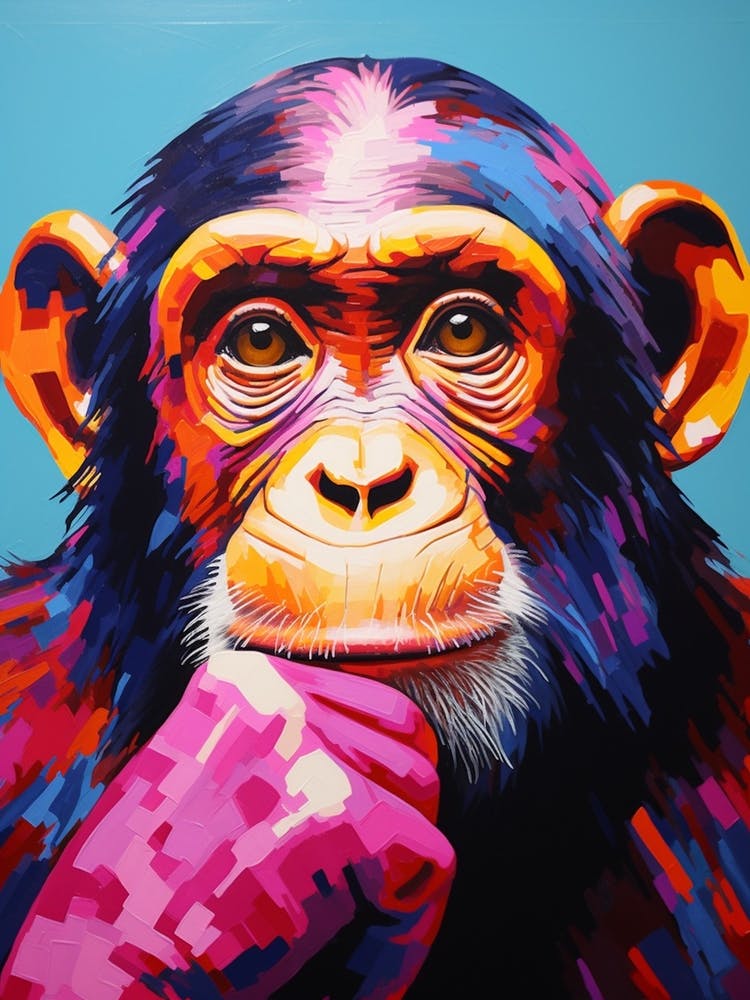 Monkey Pop Art 1