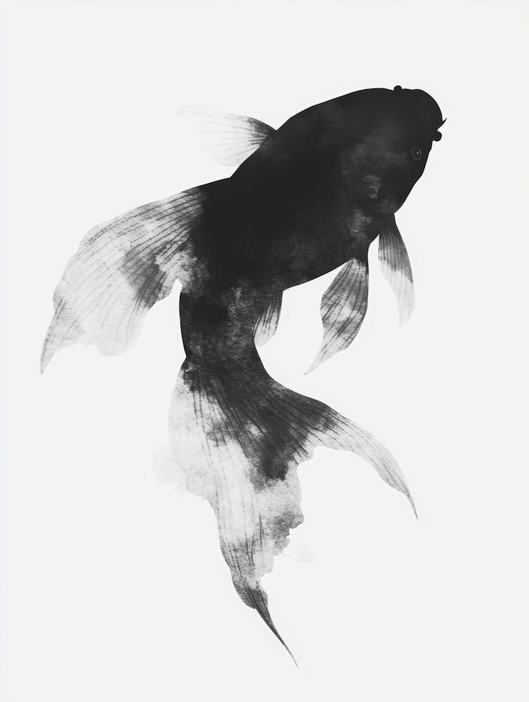 Black And White Fish